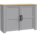 Sideboard mit sanft schliessenden Fronten und 2 Tueren