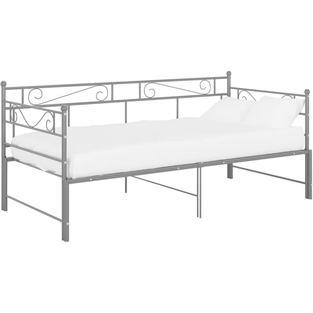 Kaltschaum an dem Bettgestell mit den Massen 90 x 200 cm