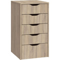 Sideboard verbindet 5 Schubladen und Schubladen