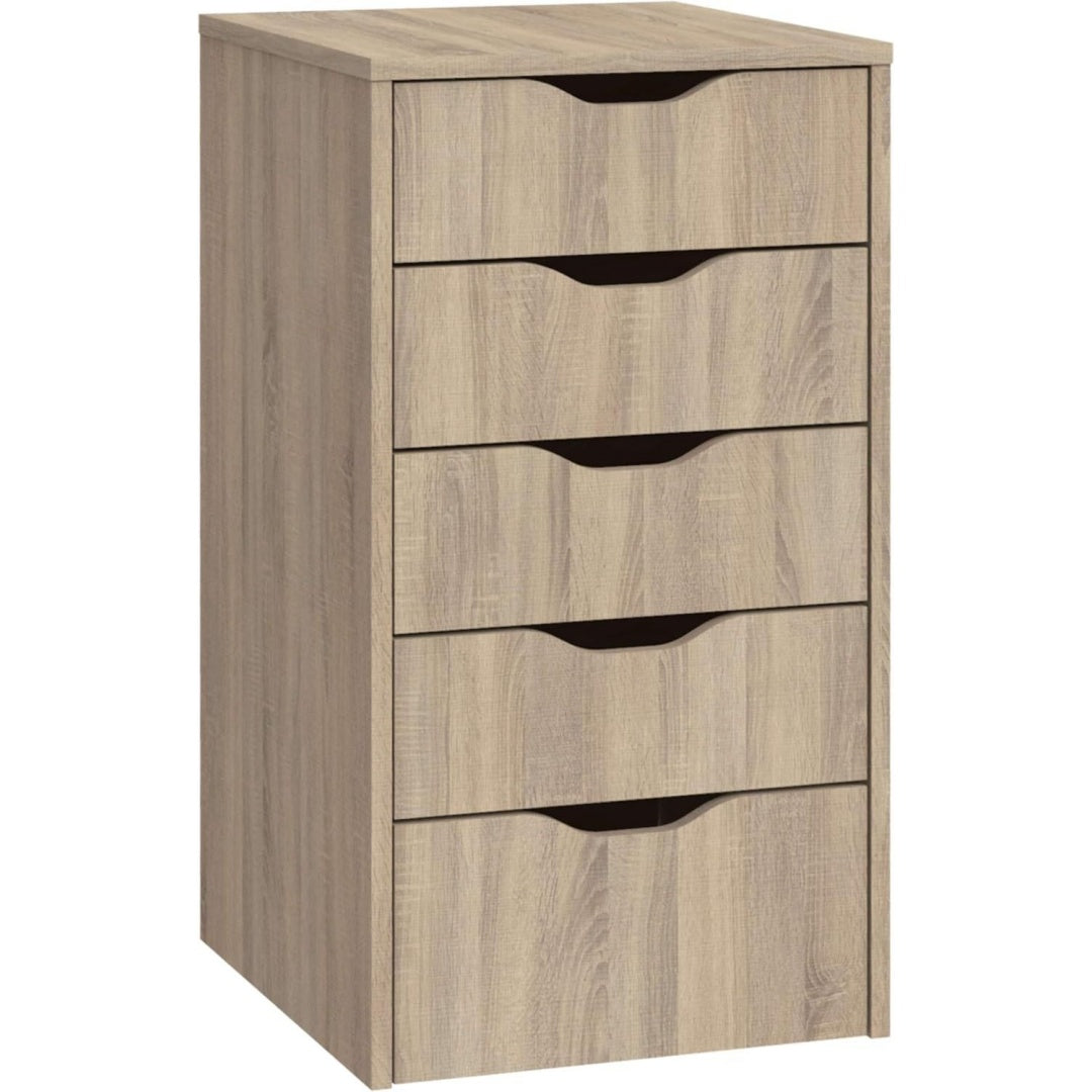 Sideboard verbindet 5 Schubladen und Schubladen