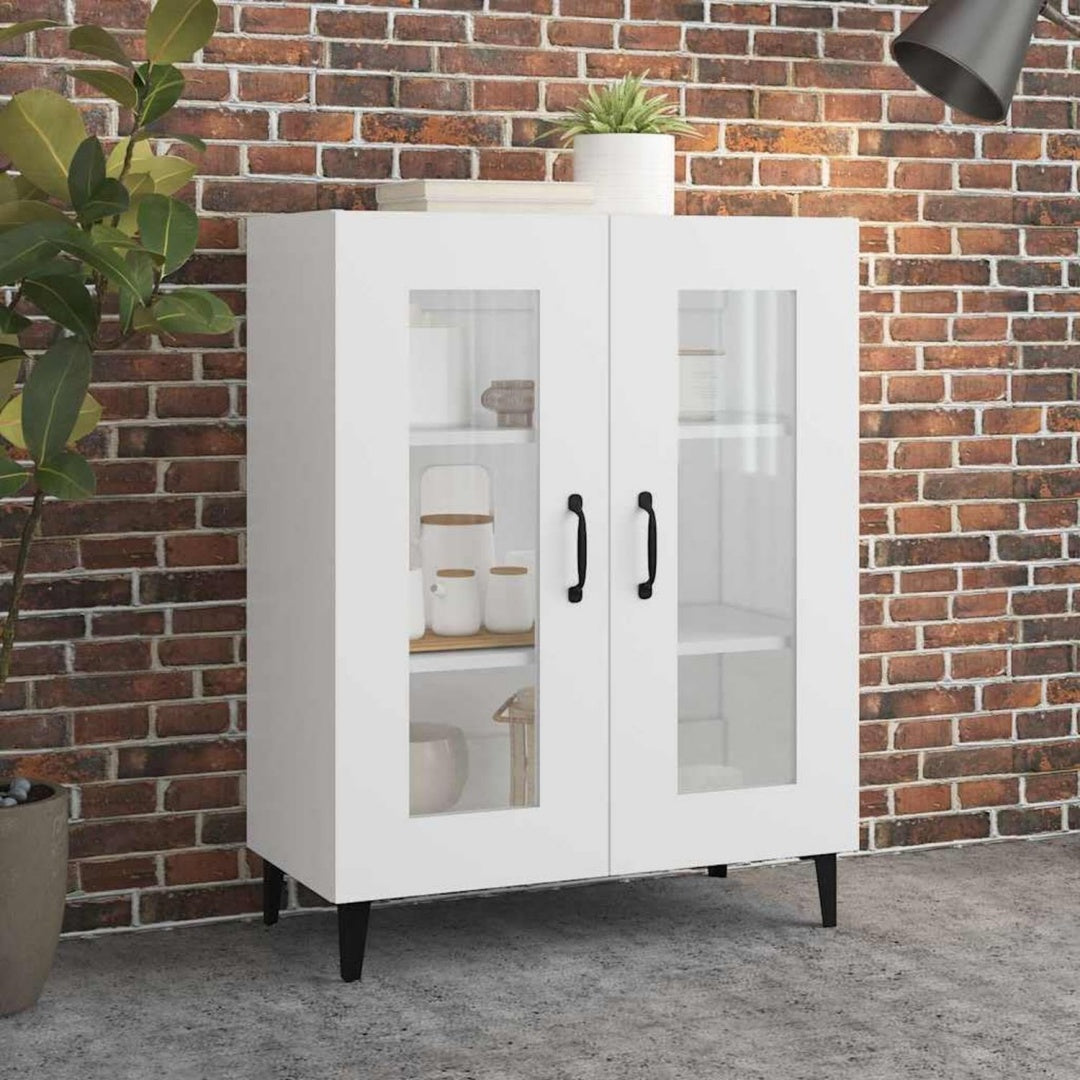 Glastueren an dem Sideboard aus Holzwerkstoff