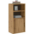 Sideboard aus Massivholz und Kiefernholz mit offenen Ablagen