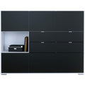 Hochschrank mit den Massen 152.5 x 118 x 37 cm